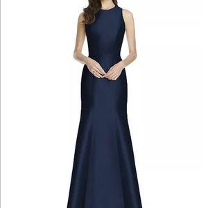 Alfred Sung Midnight Color Trumpet Dress